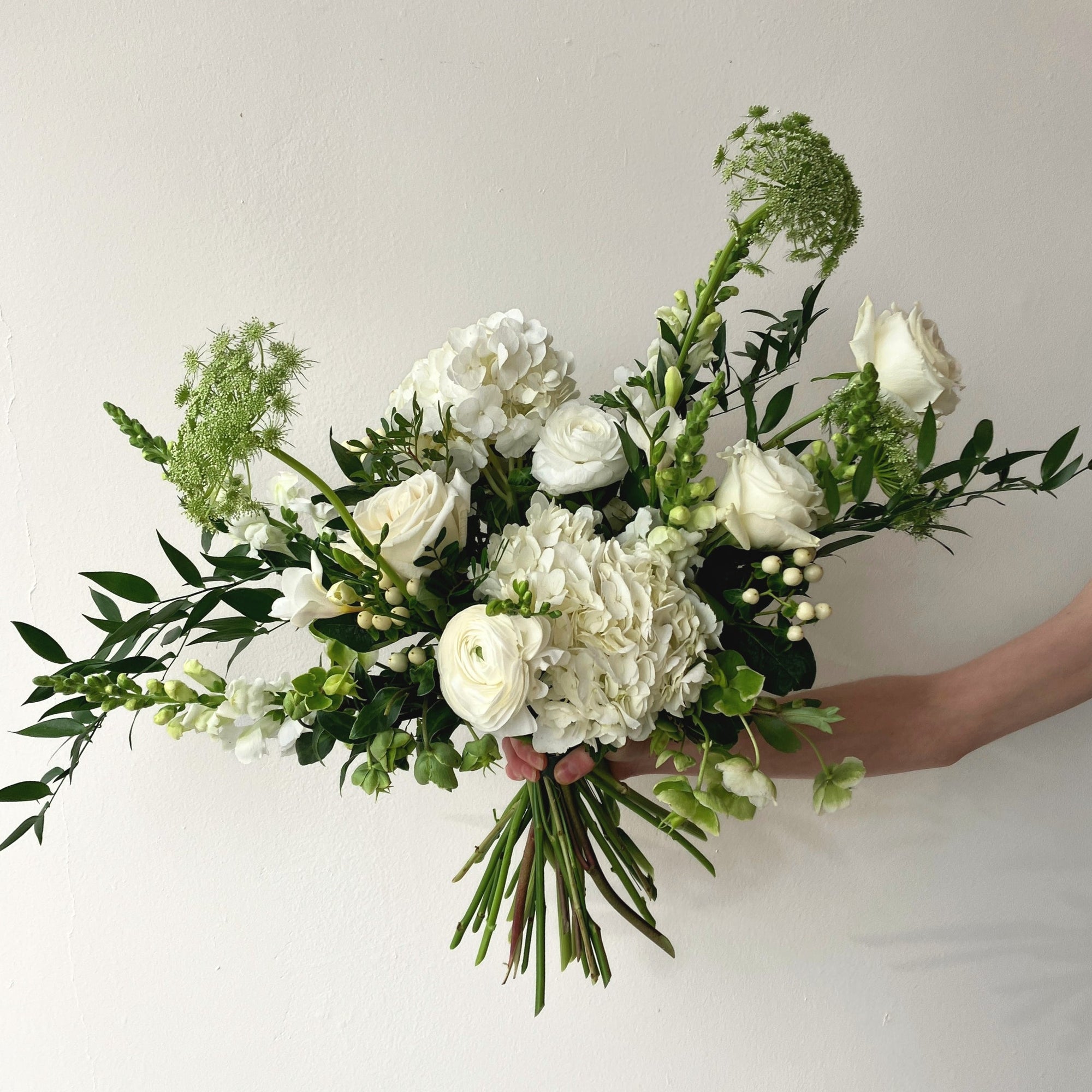 Drifting Clouds Hand - Tied Bouquet - Bloomfields