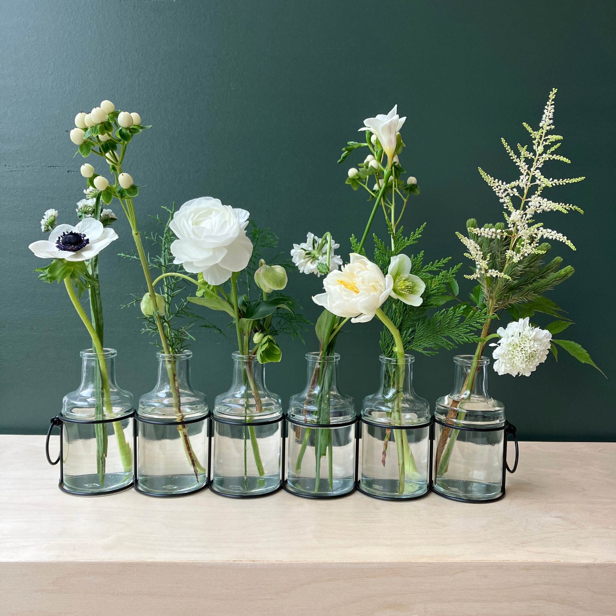 Holiday Blooms in Bottle Set - Bloomfields