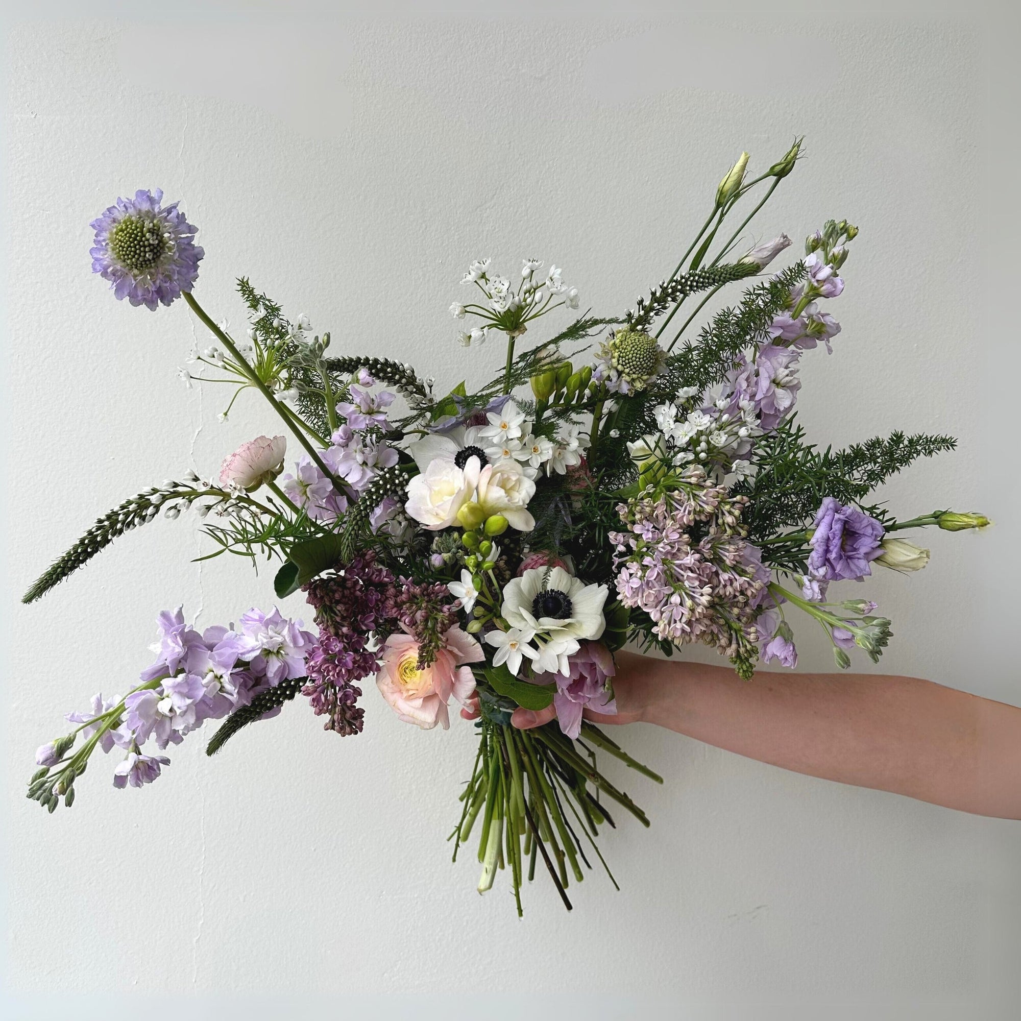 Lavender Field Hand - Tied Bouquet - Bloomfields