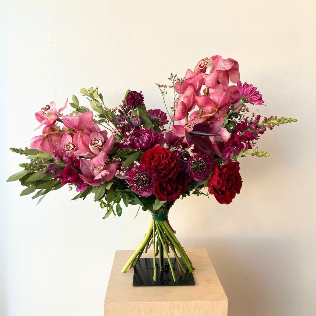 Queen of Hearts Hand - Tied Bouquet - Bloomfields